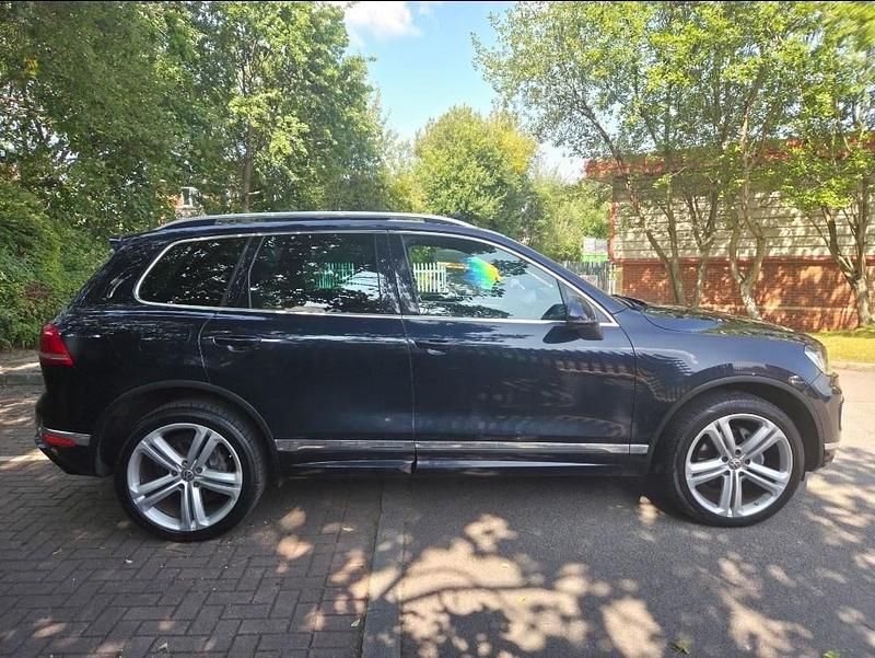 Used VW Touareg R-line Plus 2017 Blue SUV