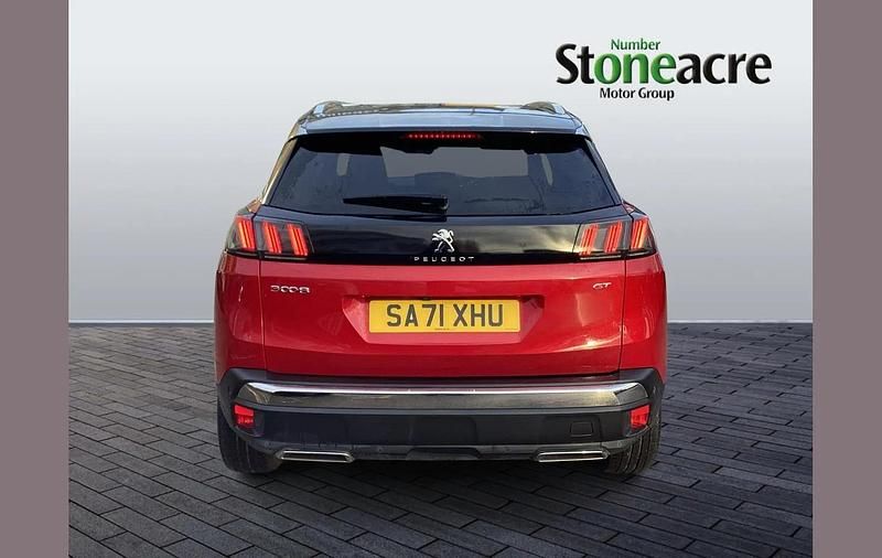 Used Peugeot 3008 Premium 128 HP (94 kW) 2021 Red SUV