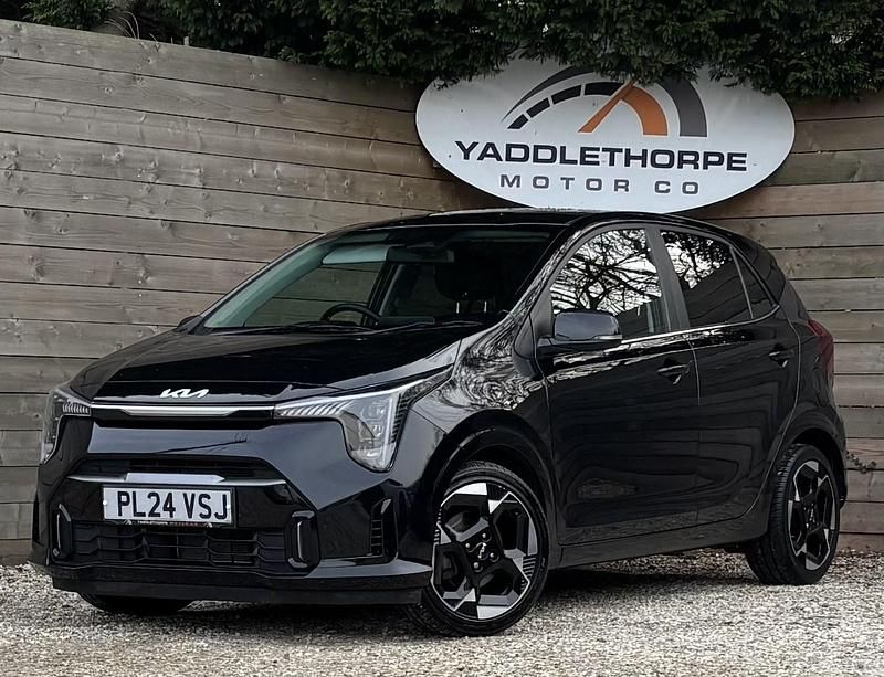 Used Kia Picanto 62 HP (45 kW) 2024 Black Hatchback