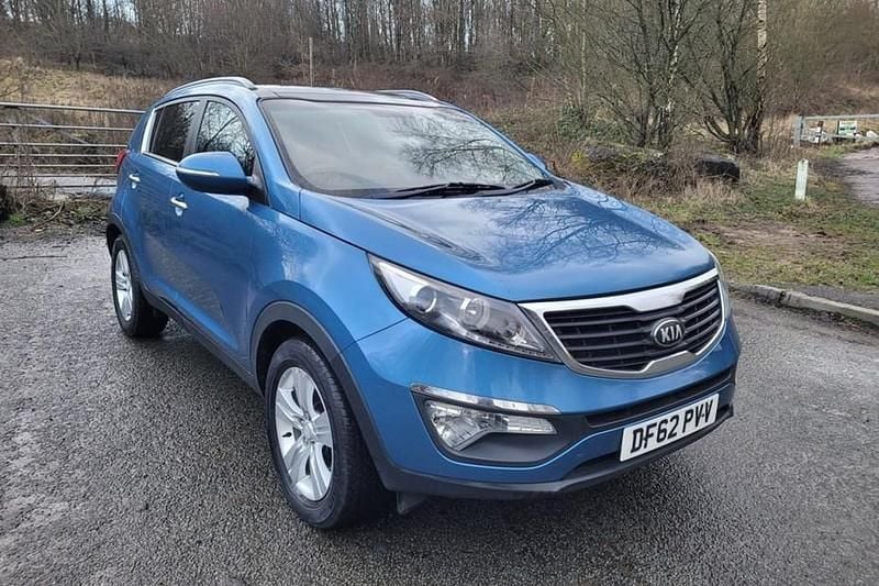 Used Kia Sportage 115 HP (84 kW) 2013 Blue SUV