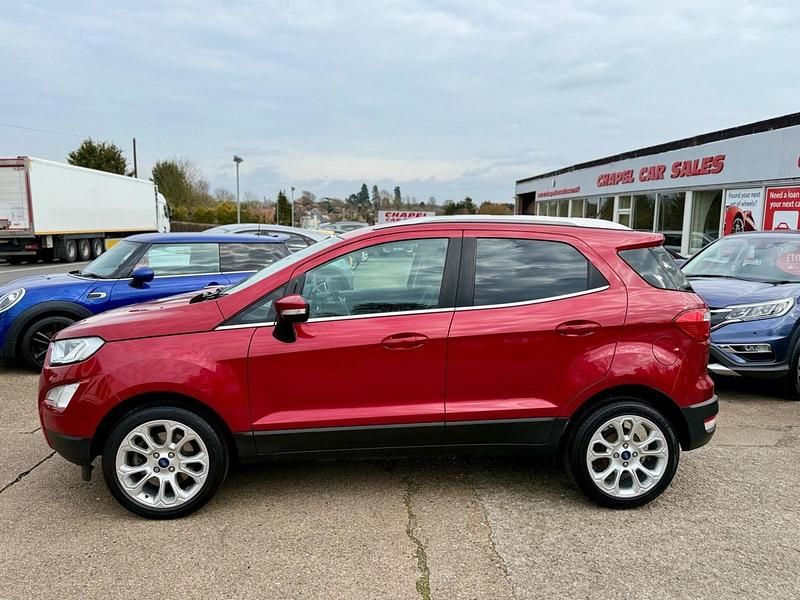 Used Ford Ecosport Titanium 125 HP (91 kW) 2020 Red SUV