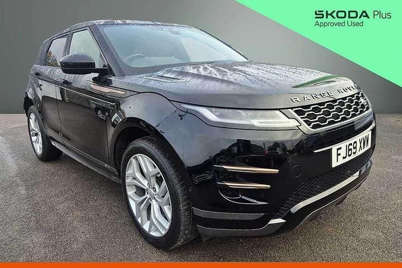 Black Used 2019 Land Rover Range Rover evoque SE Dynamic SUV | £21,000 (Good price) - Image 1/4