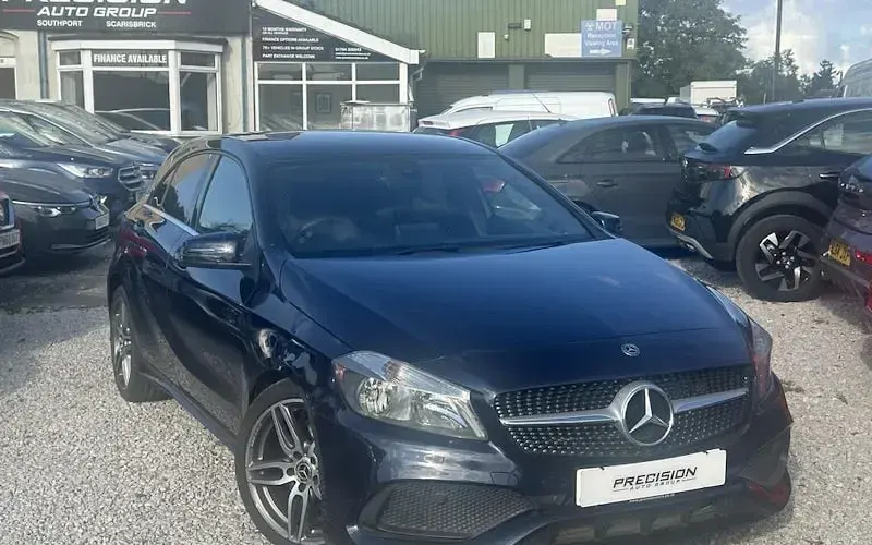 Used Mercedes A200 AMG line 136 HP (100 kW) 2017 Hatchback