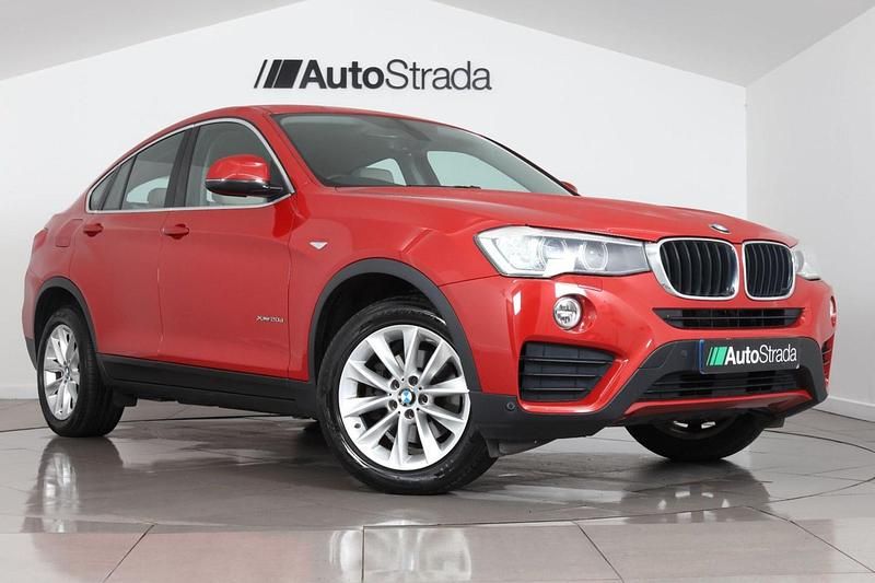 Used BMW X4 Impressive 190 HP (139 kW) 2016 Red SUV