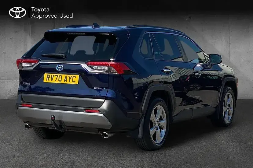 Used Toyota RAV4 Hybrid 222 HP (163 kW) 2020 Blue SUV