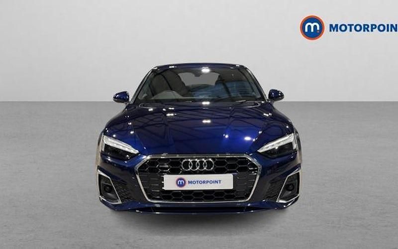 Used Audi A5 S-Line 204 HP (150 kW) 2023 Blue Coupe