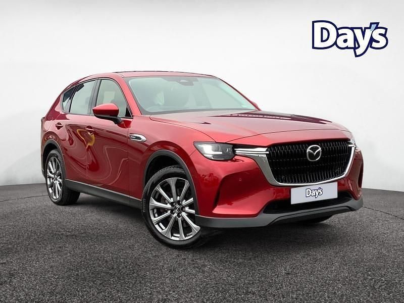 Red Used 2022 Mazda CX-60 Exclusive-Line SUV | £19,699 (Fair price) - Image 1/4