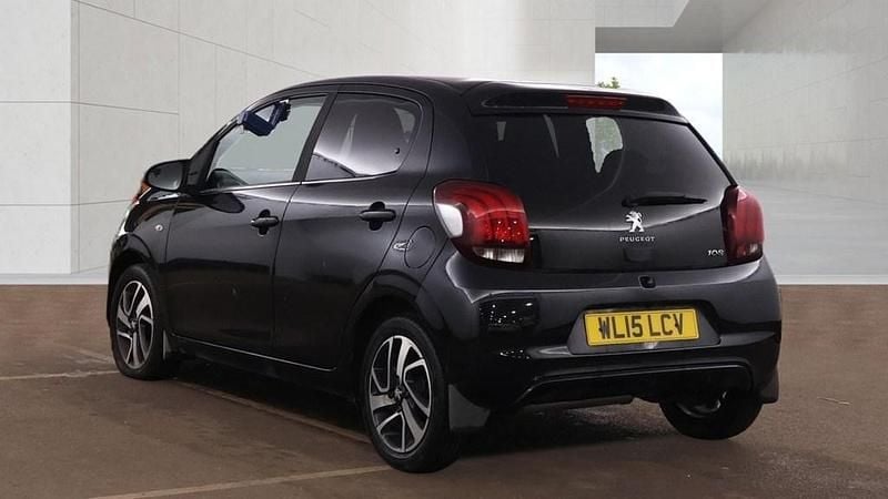 Used Peugeot 108 Allure 82 HP (60 kW) 2015 Black Hatchback