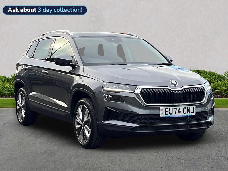 Grey Used 2024 Skoda Karoq SE L SUV | £26,223 (A bit pricey) - Image 1/4
