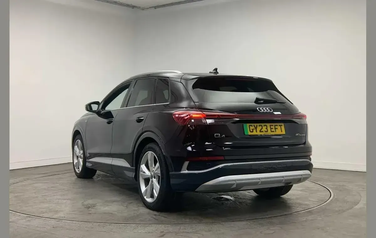 Used Audi Q4 e-tron S-Line 150 kW (204 HP) 2023 Black SUV