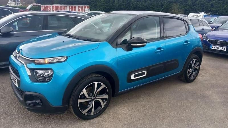 Usado Citroën C3 PureTech 2023 Azul Citadino