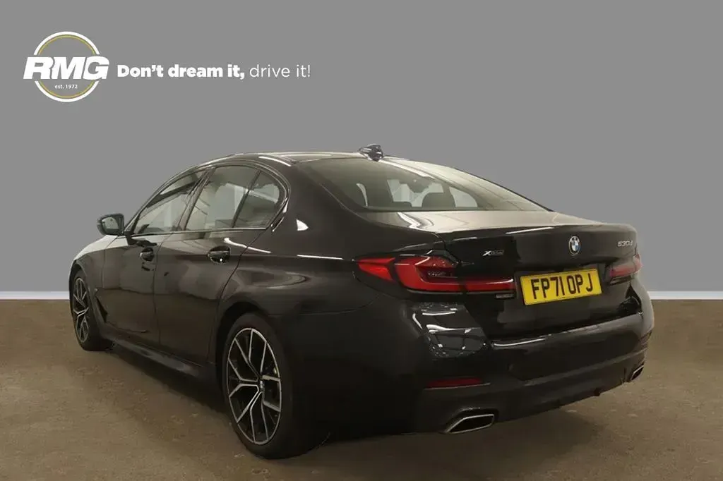 Used BMW 530 M Sport 282 HP (207 kW) 2021 Black Sedan