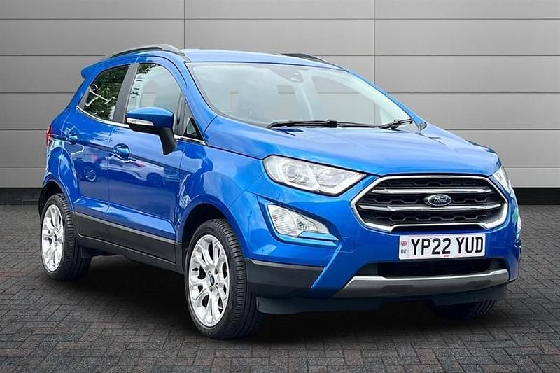 Blue Used 2022 Ford Ecosport Titanium SUV | £12,750 (Fair price) - Image 1/4