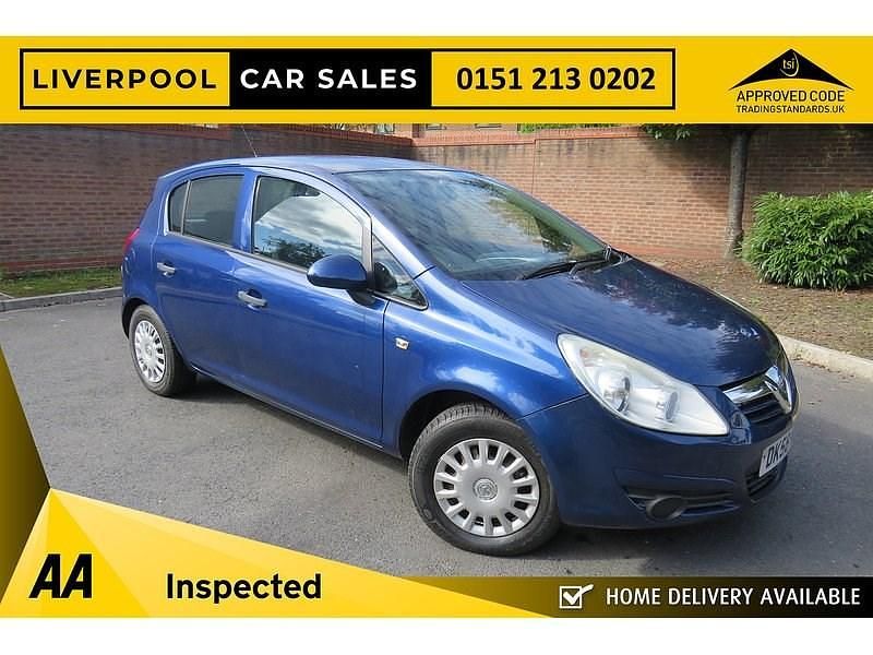 Blue Used 2009 Vauxhall Corsa Edition Hatchback | £2,195 (Good price) - Image 1/4