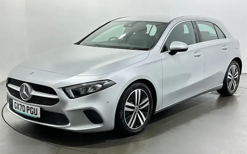 Used Mercedes A180 Executive 116 HP (85 kW) 2020 Silver Hatchback