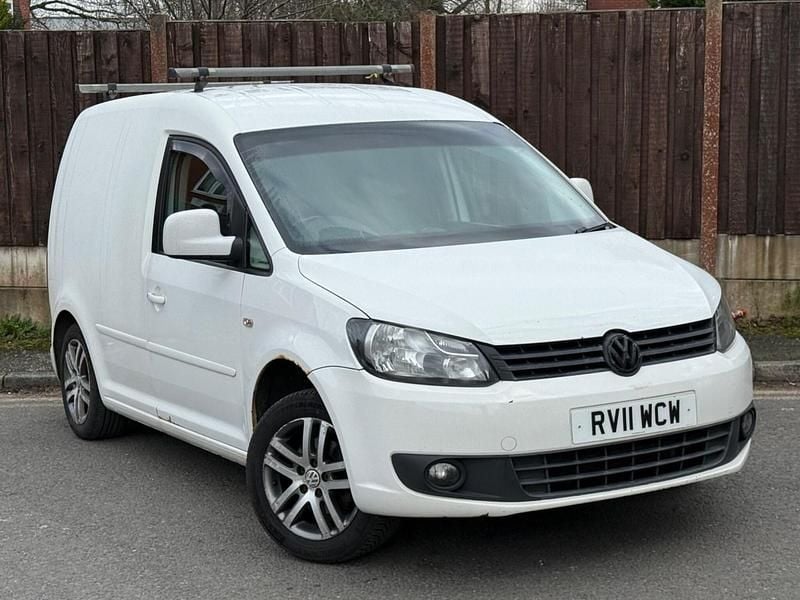 Used VW Caddy 102 HP (75 kW) 2011 White MPV