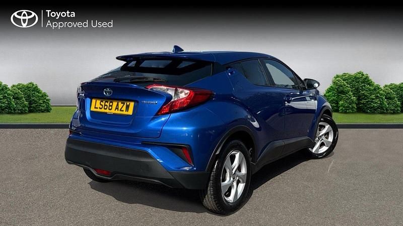 Second-hand Toyota C-HR 122 CP (89 kW) 2018 Albastru SUV