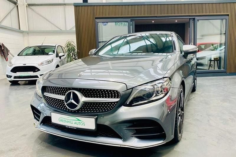 Grey Used 2019 Mercedes C220 AMG Line Premium Coupe | £15,950 (Fair price) - Image 1/1