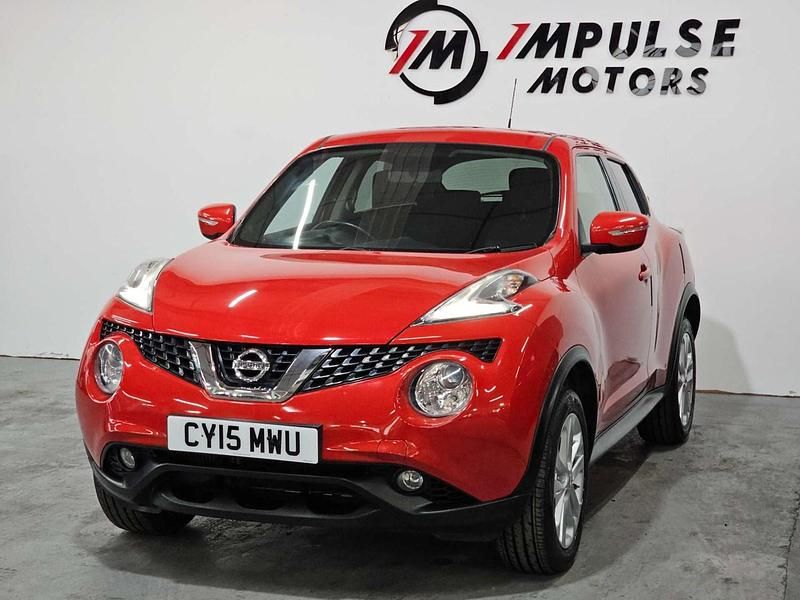Used Nissan Juke Acenta 115 HP (84 kW) 2015 Red SUV