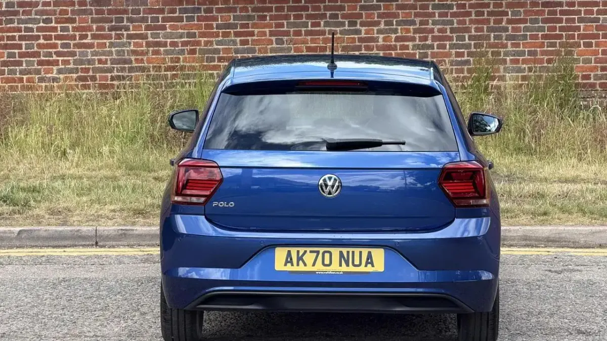 Used VW Polo Match 79 HP (58 kW) 2020 Blue Hatchback