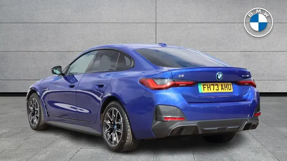 Used BMW i4 M Sport 246 kW (335 HP) 2023 Blue Sedan