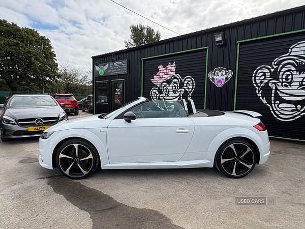 Used Audi TT Black Edition 2017 White Cabriolet