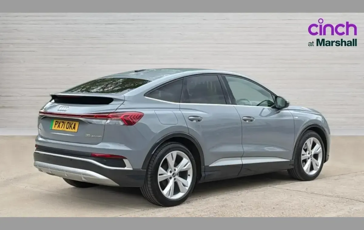 Used Audi Q4 e-tron S-Line 125 kW (170 HP) 2022 Grey SUV