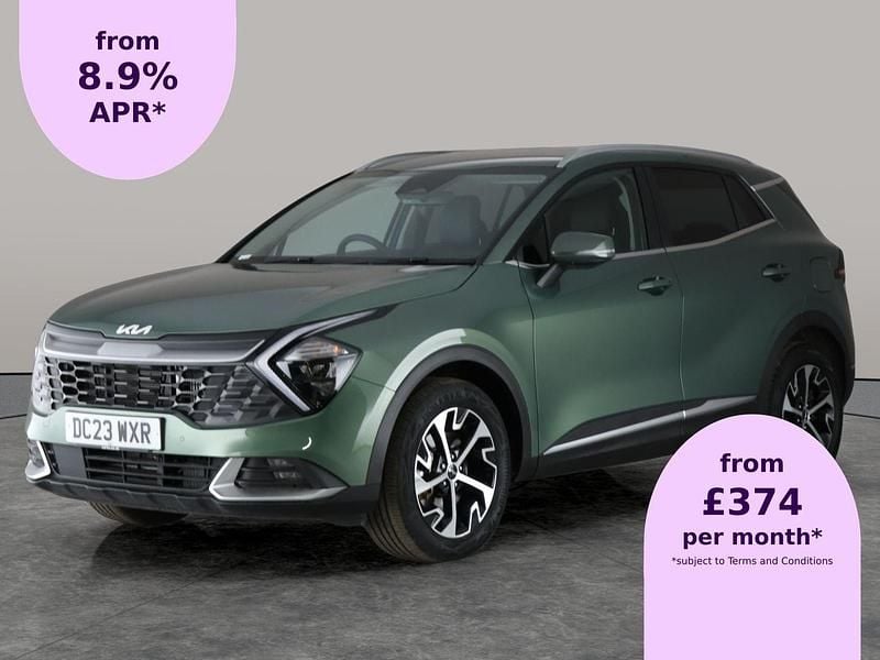 Green Used 2023 Kia Sportage 3 SUV | £25,864 (Good price) - Image 1/2
