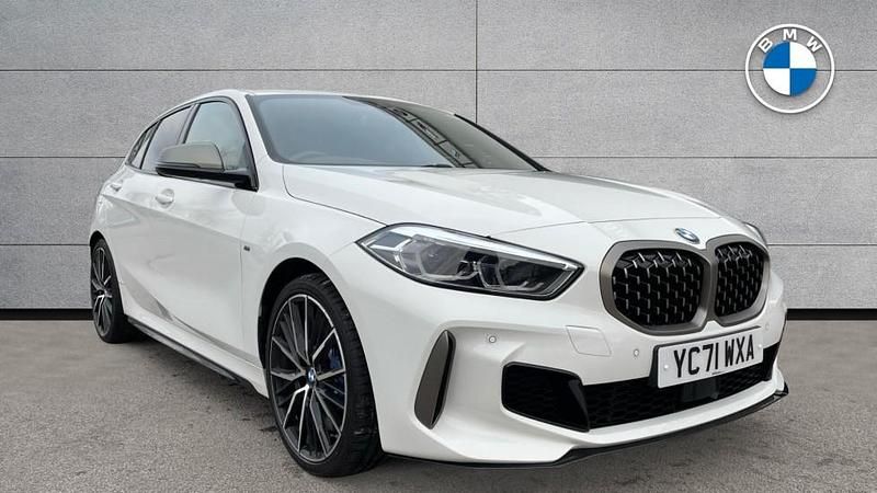 White Used 2021 BMW M135 M Sport Hatchback | £24,990 (Fair price) - Image 1/4
