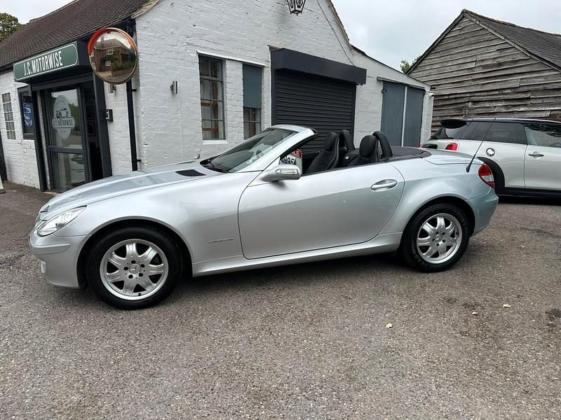 Used Mercedes SLK200 2005 Silver Cabriolet