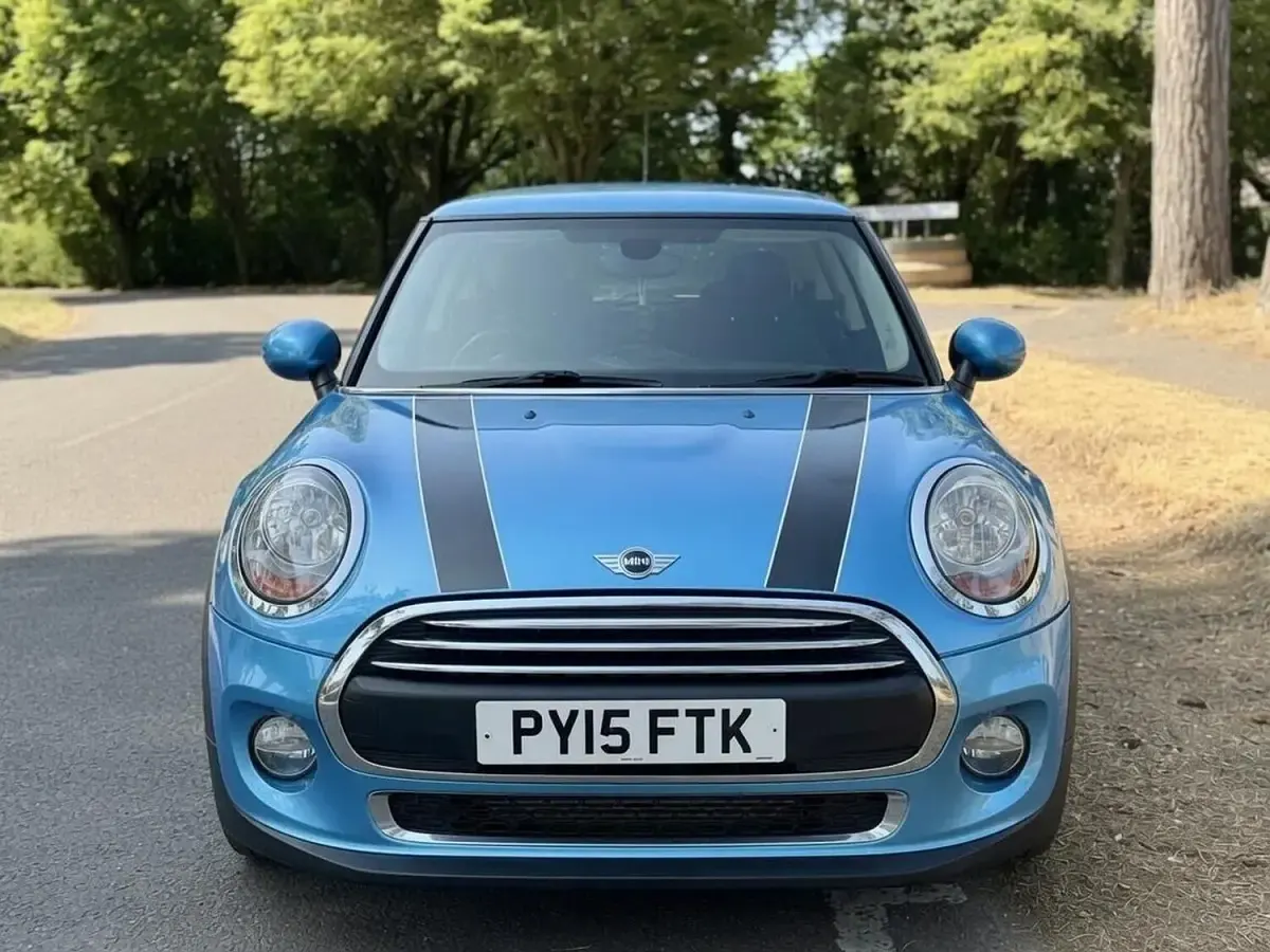 Used Mini ONE Hatch 102 HP (75 kW) 2015 Blue Hatchback