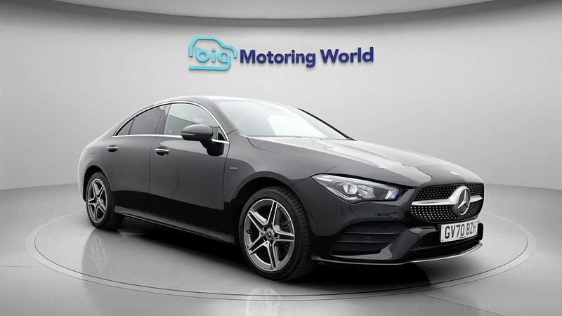 Black Used 2020 Mercedes CLA250e AMG Line Premium Sedan | £19,300 (Fair price) - Image 1/4