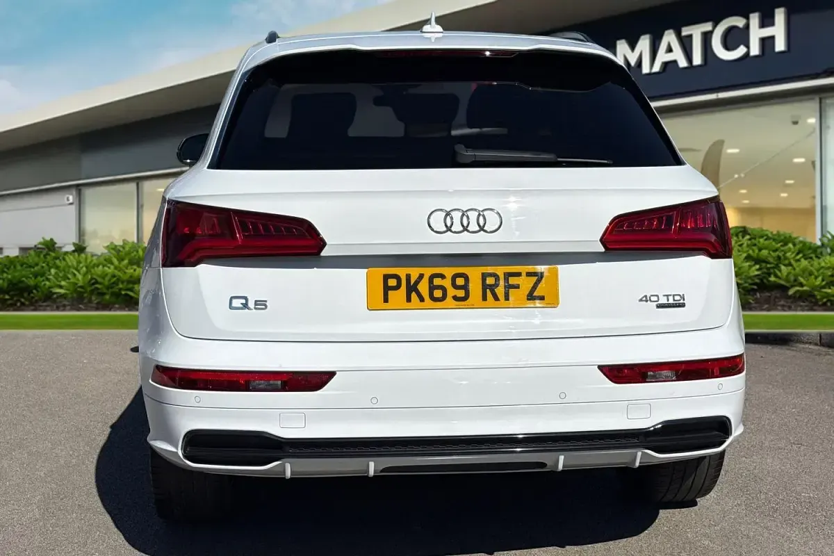 Used Audi Q5 Black Edition 2019 White SUV