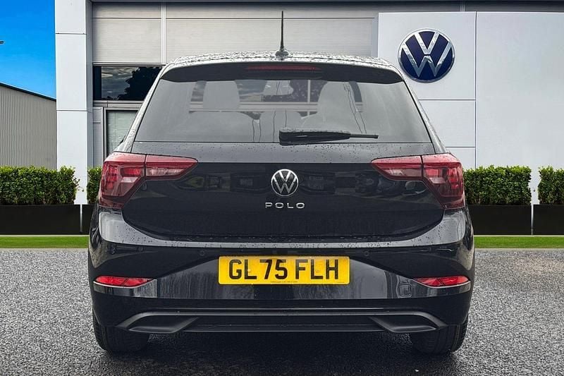 New VW Polo Match 95 HP (69 kW) 2025 Black Hatchback