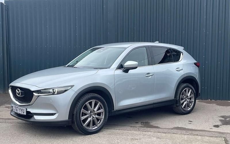 Second-hand Mazda CX-5 Inclusive 150 CP (110 kW) 2018 Argintiu SUV
