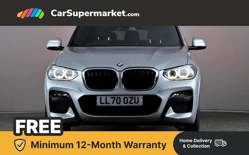 Used BMW X4 M Sport 190 HP (139 kW) 2020 Silver SUV