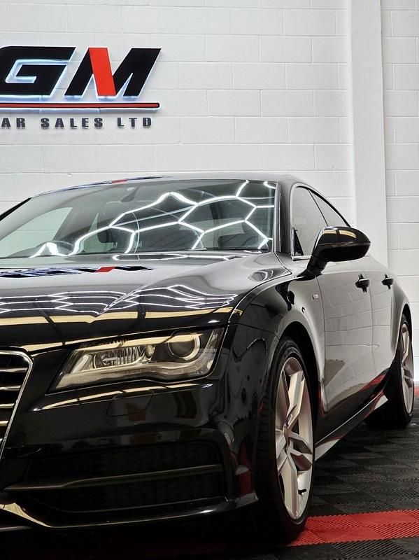 Used Audi A7 S-Line 2011 Black Hatchback