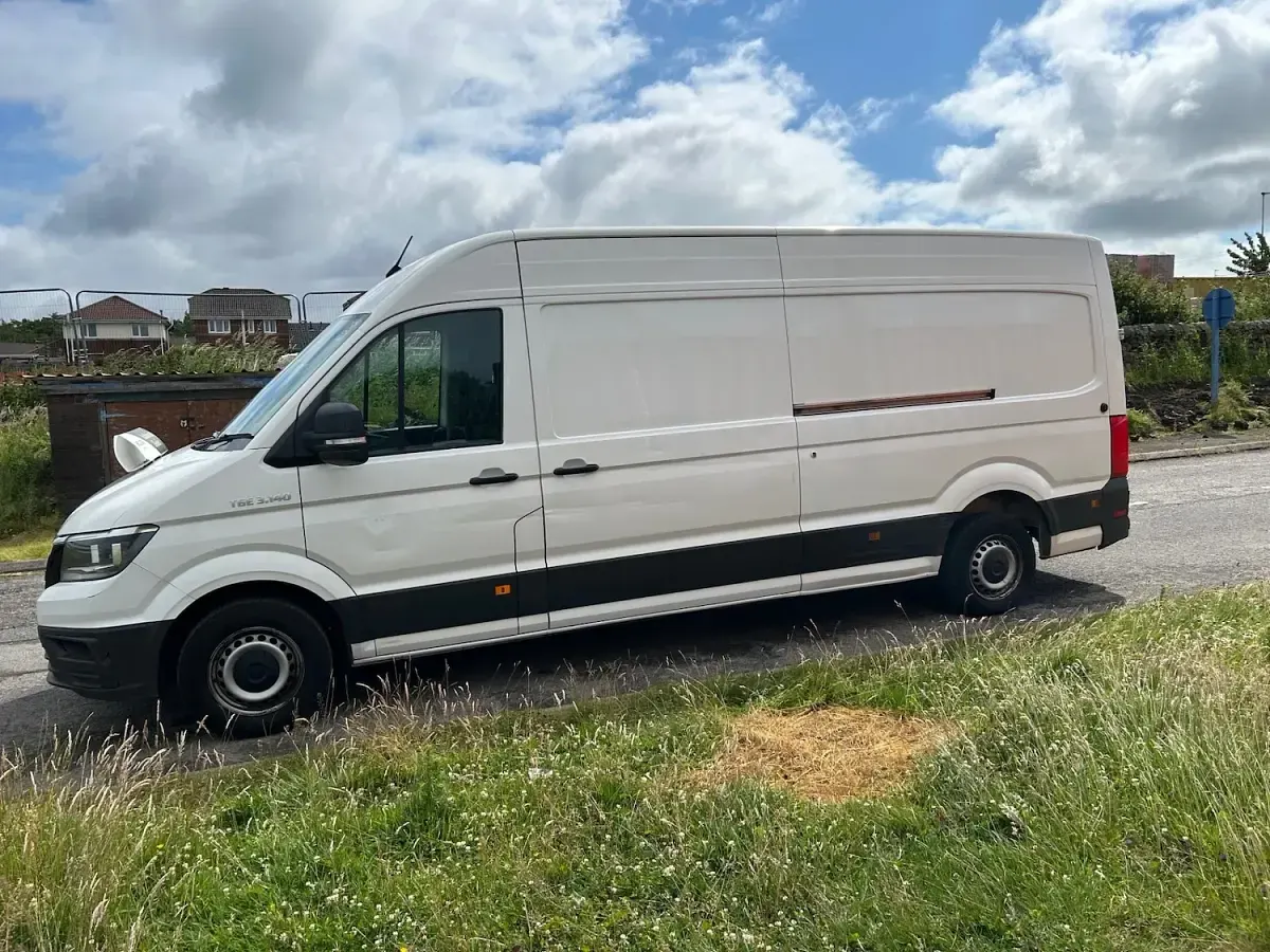 Used MAN TGE 140 HP (102 kW) 2020 White Van