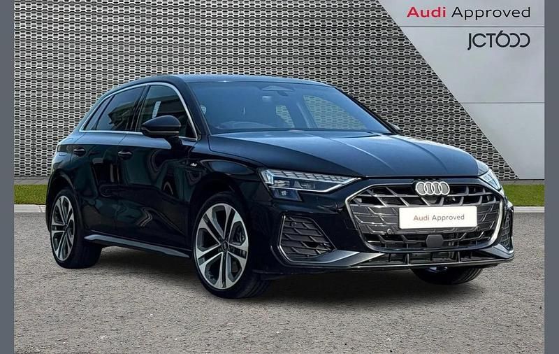 New Audi A3 e-tron S-Line 200 HP (147 kW) 2026 Black Hatchback