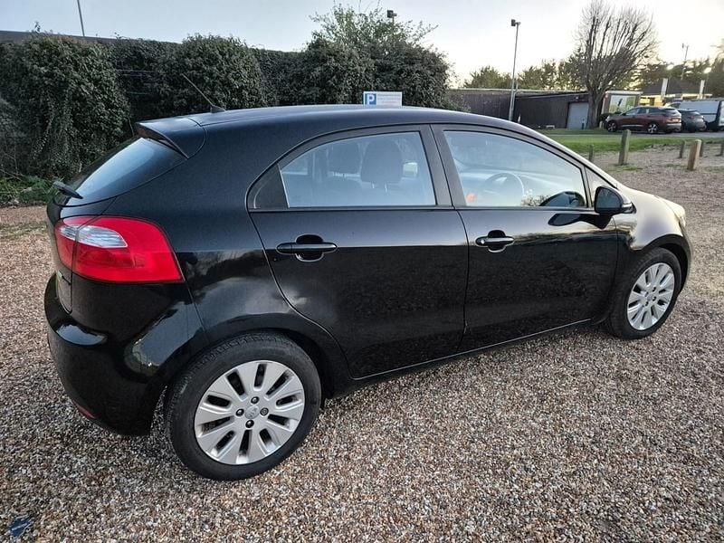 Used Kia Rio 2014 Black Hatchback
