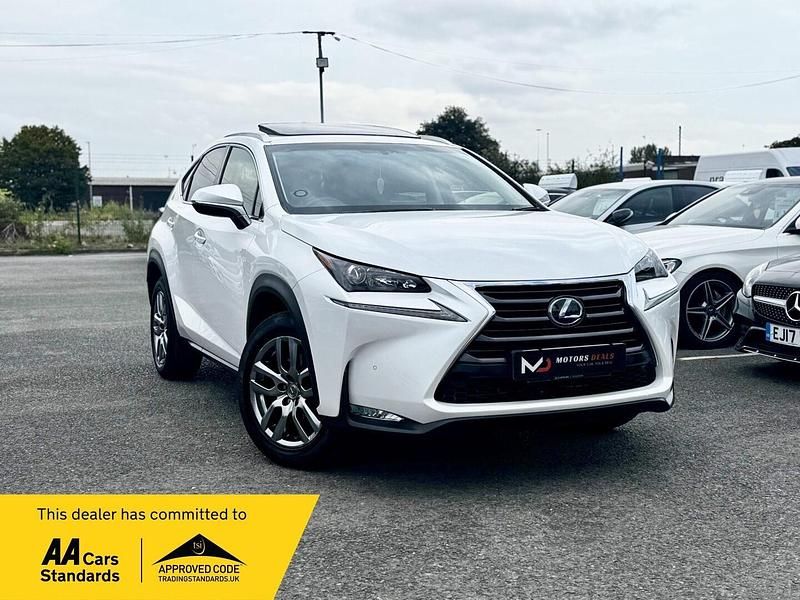 White Used 2016 Lexus NX300h Luxury Line SUV | £16,795 (Fair price) - Image 1/3