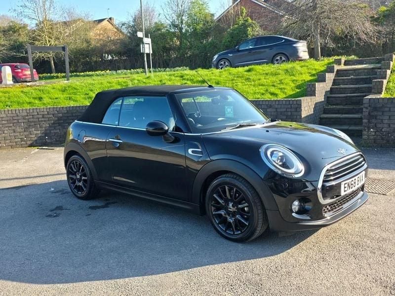 Used Mini Cooper Cabriolet Classic 2018 Black Cabriolet