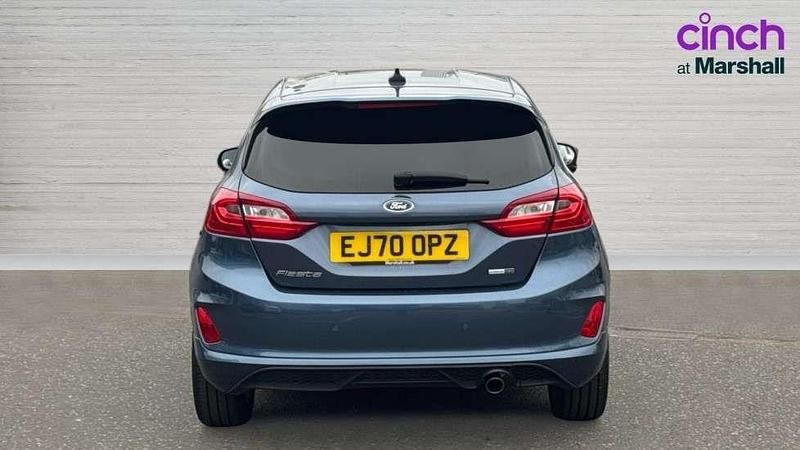 Used Ford Fiesta ST-Line 125 HP (91 kW) 2020 Blue Hatchback