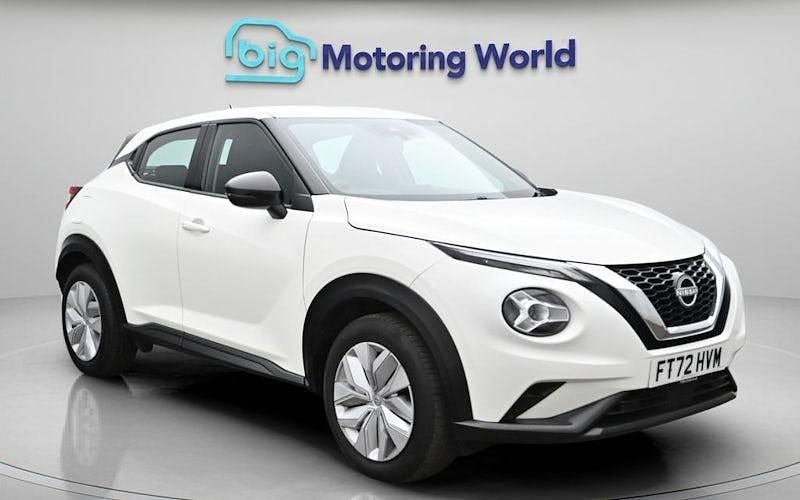 Used Nissan Juke Acenta 114 HP (83 kW) 2023 White SUV