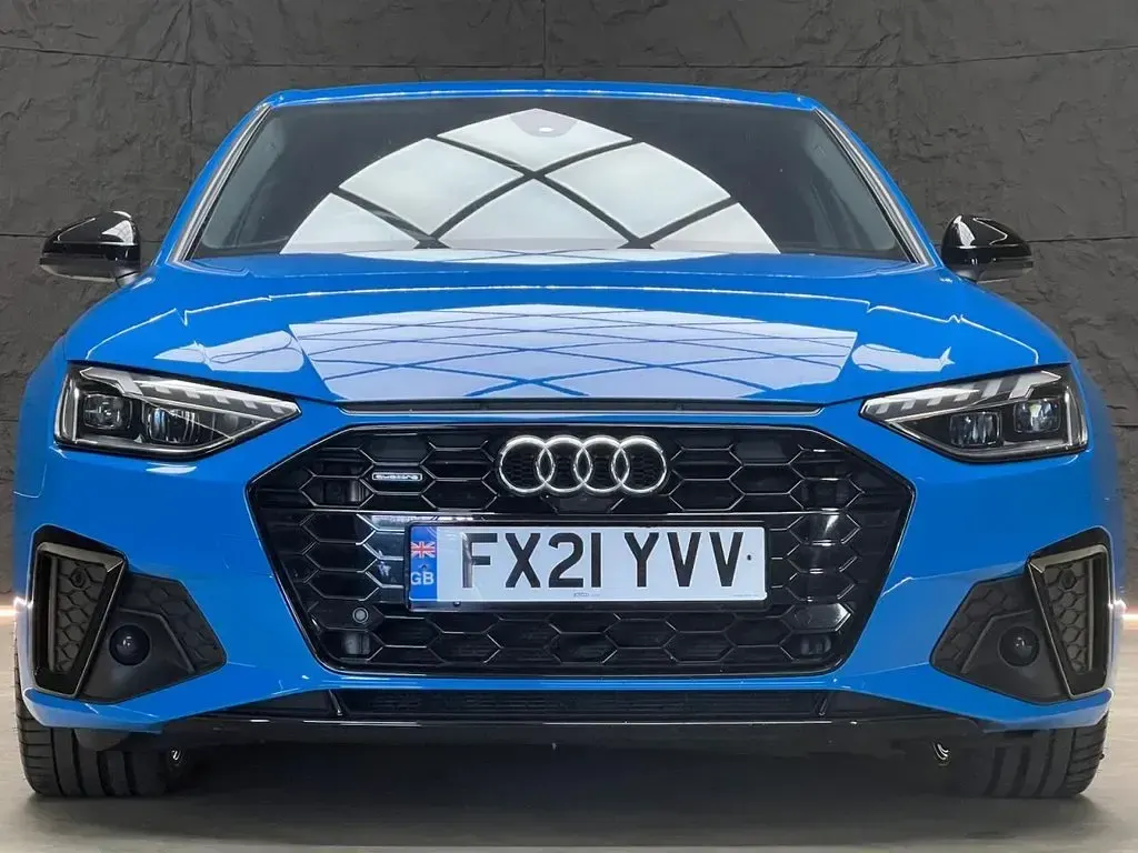 Used Audi A4 Black Edition 2021 Blue Sedan