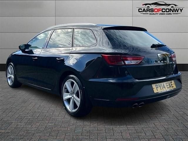 Used Seat Leon FR Sport 140 HP (102 kW) 2014 Black Estate