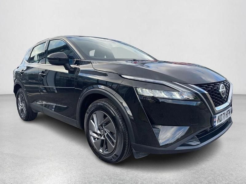 Black Used 2021 Nissan Qashqai Acenta Premium SUV | £12,746 (Good price) - Image 1/4
