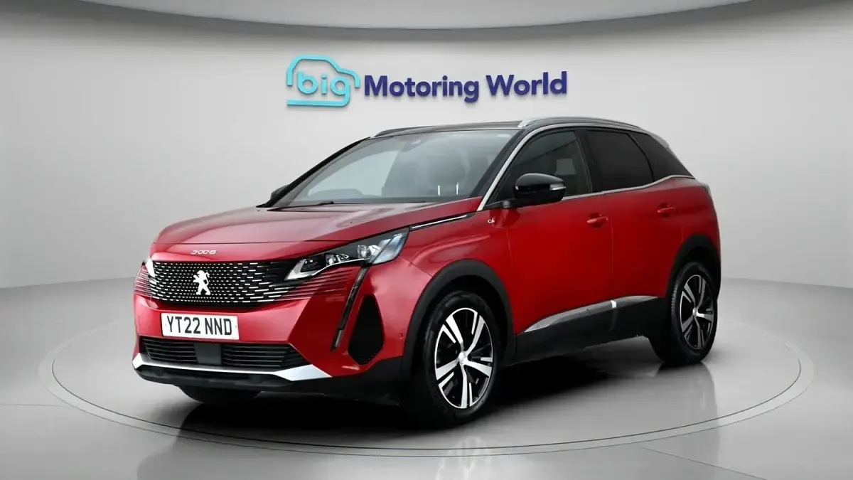 Used Peugeot 3008 GT 131 HP (96 kW) 2022 Red SUV
