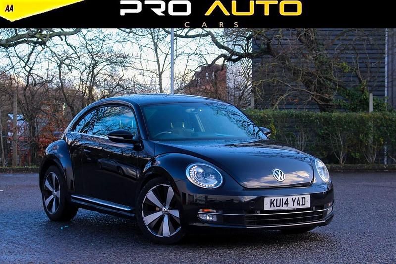 Black Used 2014 VW Beetle Sportline Hatchback | £10,650 (Fair price) - Image 1/4