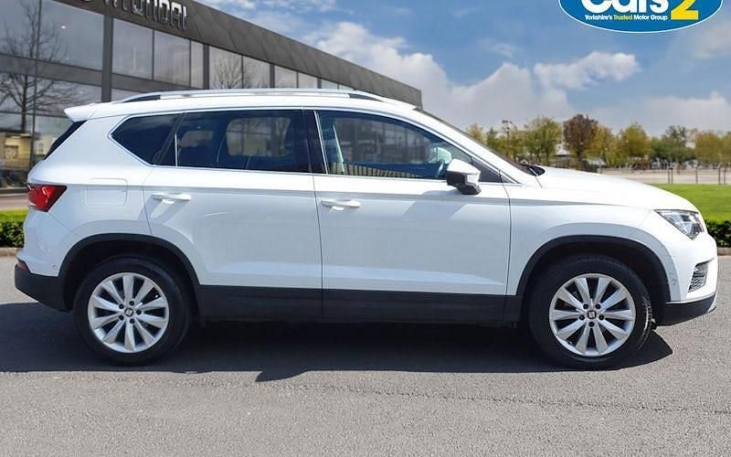 Used Seat Ateca SE 116 HP (85 kW) 2018 White SUV